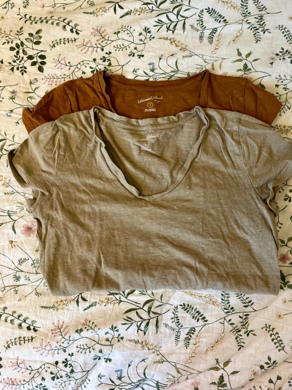 2 Universal Threads Tees — Size Medium and Size Small
